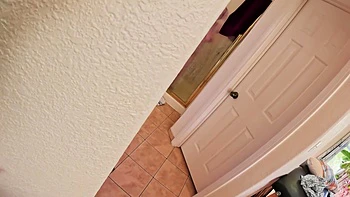 Watching Stepmom In The Shower Stepson Gets Lucky