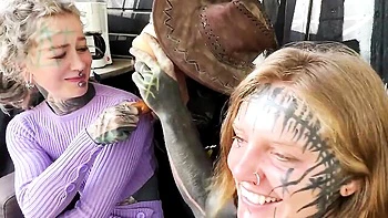 Lustful Anuskatzz and Lily's big tits trailer