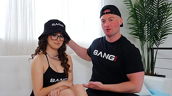 Zac Wild and Leana Lovings in hot backstage action