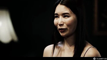 Come-hither Nancy Ace and Rikako Katayama - femdom video - Vampired