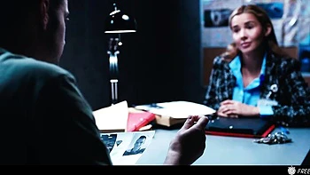 Freeze featuring Sam Bourne and Agatha Vega's prison sex porn
