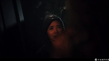 Scissoring action with dollish Leana Lovings from Vampired