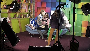 Dirty Dreaz featuring Anuskatzz and Lily Lu's tattoo piercing smut